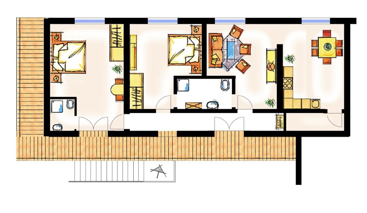 Ferienwohnung "Haus Falle" Schiefling am See Exteriér fotografie